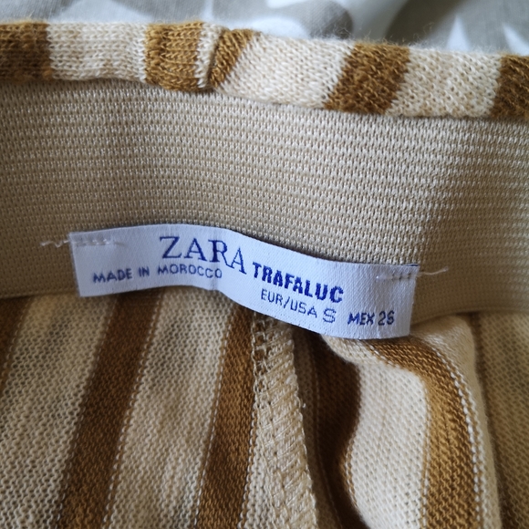 Zara knit wide leg pant - Picture 4 of 7